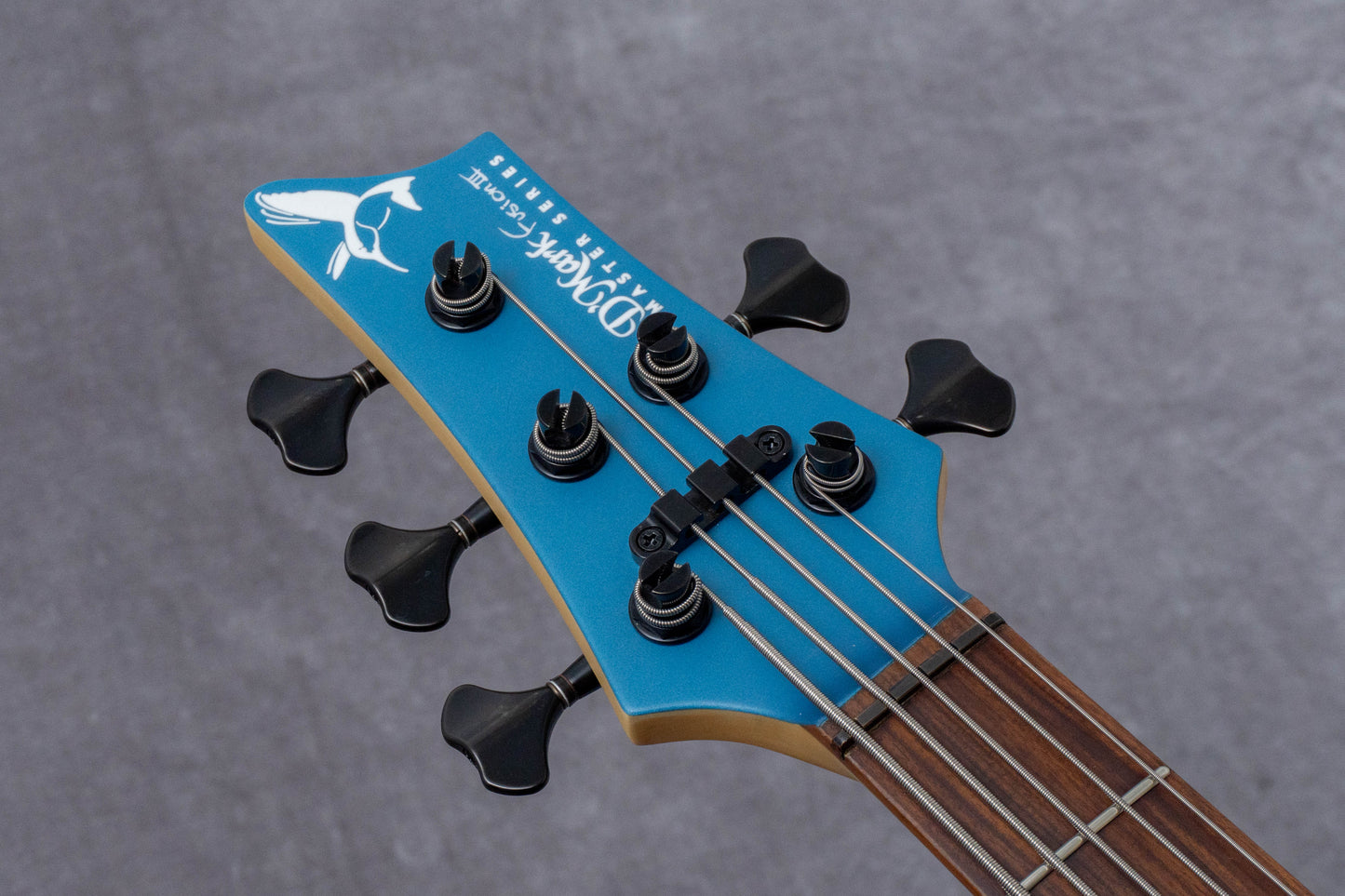【used】D'Mark Guitars / BASS FUSION III 5 SATIN BLUE 4.14kg #25B0012【GIB Hyogo】