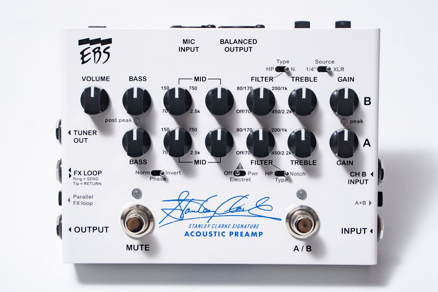【used】EBS / Stanley Clarke Signature Acoustic Preamp【GIB Yokohama】