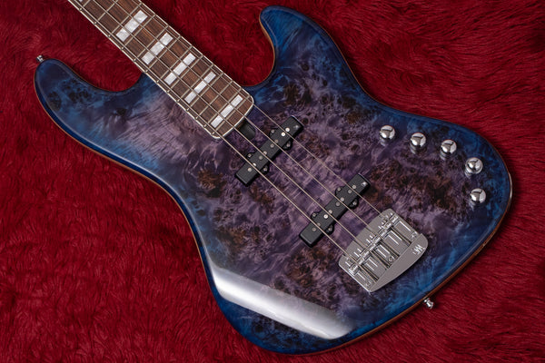 【used】Mayones / Jabba Custom EP4 Transparent Dirty Purple Blue Burst Gloss 2023 3.895kg #JAB2406224【Consignment】【GIB Yokohama】