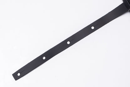 【new】Sadowsky / MetroLine Genuine Leather Bass Strap Black (Silver Embossing)【GIB Yokohama】