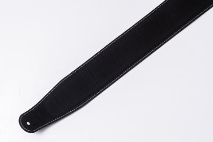 【new】Sadowsky / MetroLine Genuine Leather Bass Strap Black (Gold Embossing)【GIB Yokohama】