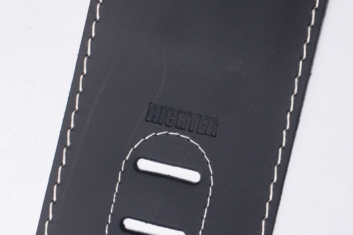 【new】Sadowsky / MetroLine Genuine Leather Bass Strap Black (Gold Embossing)【GIB Yokohama】