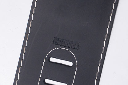 【new】Sadowsky / MetroLine Genuine Leather Bass Strap Black (Gold Embossing)【GIB Yokohama】