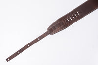 【new】Sadowsky / MetroLine Genuine Leather Bass Strap Brown (Silver Embossing)【GIB Yokohama】