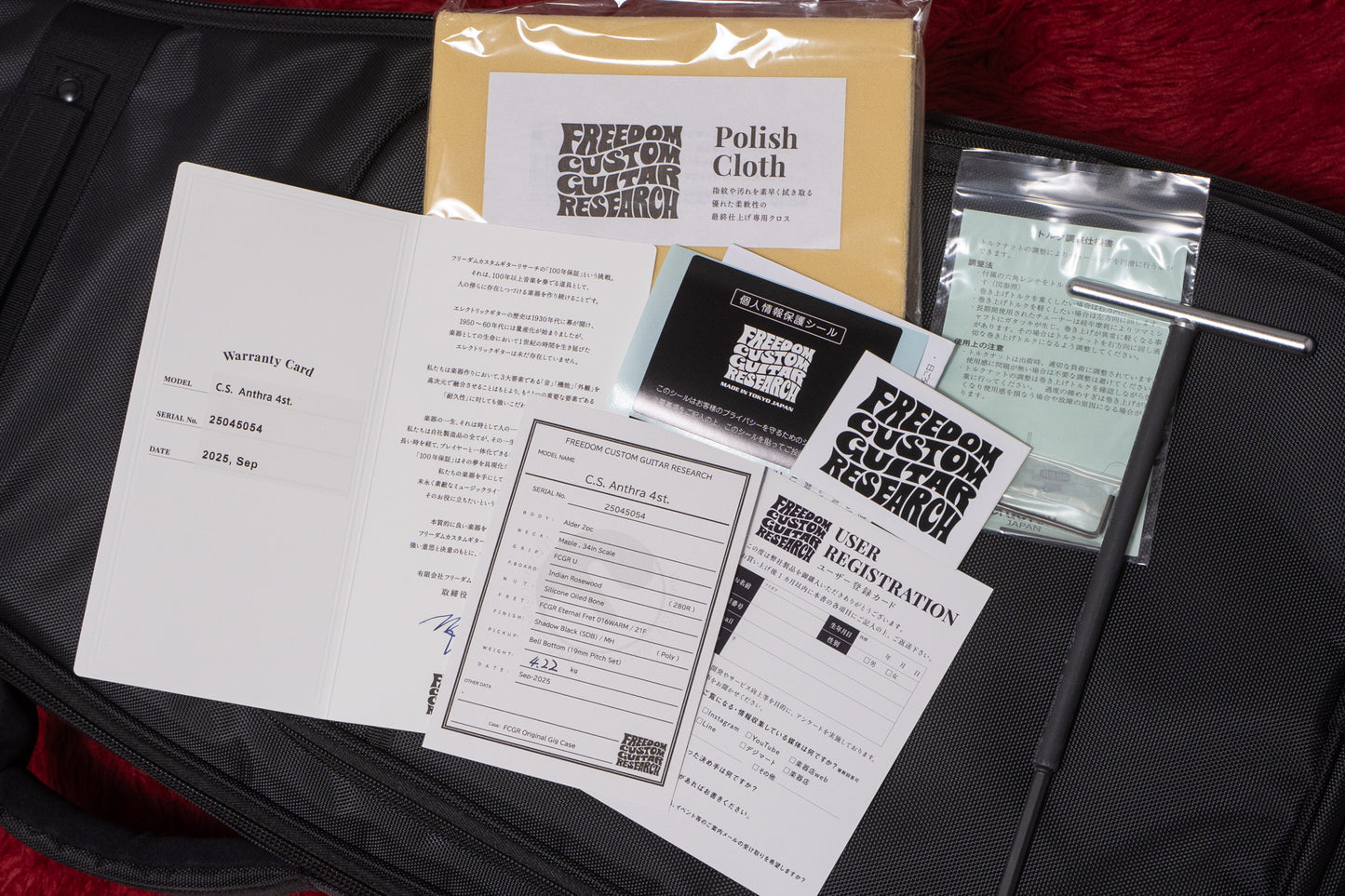 【new】Freedom Custom Guitar Research / C.S. Anthra 4st SDB 4.225kg #25045054【GIB Yokohama】