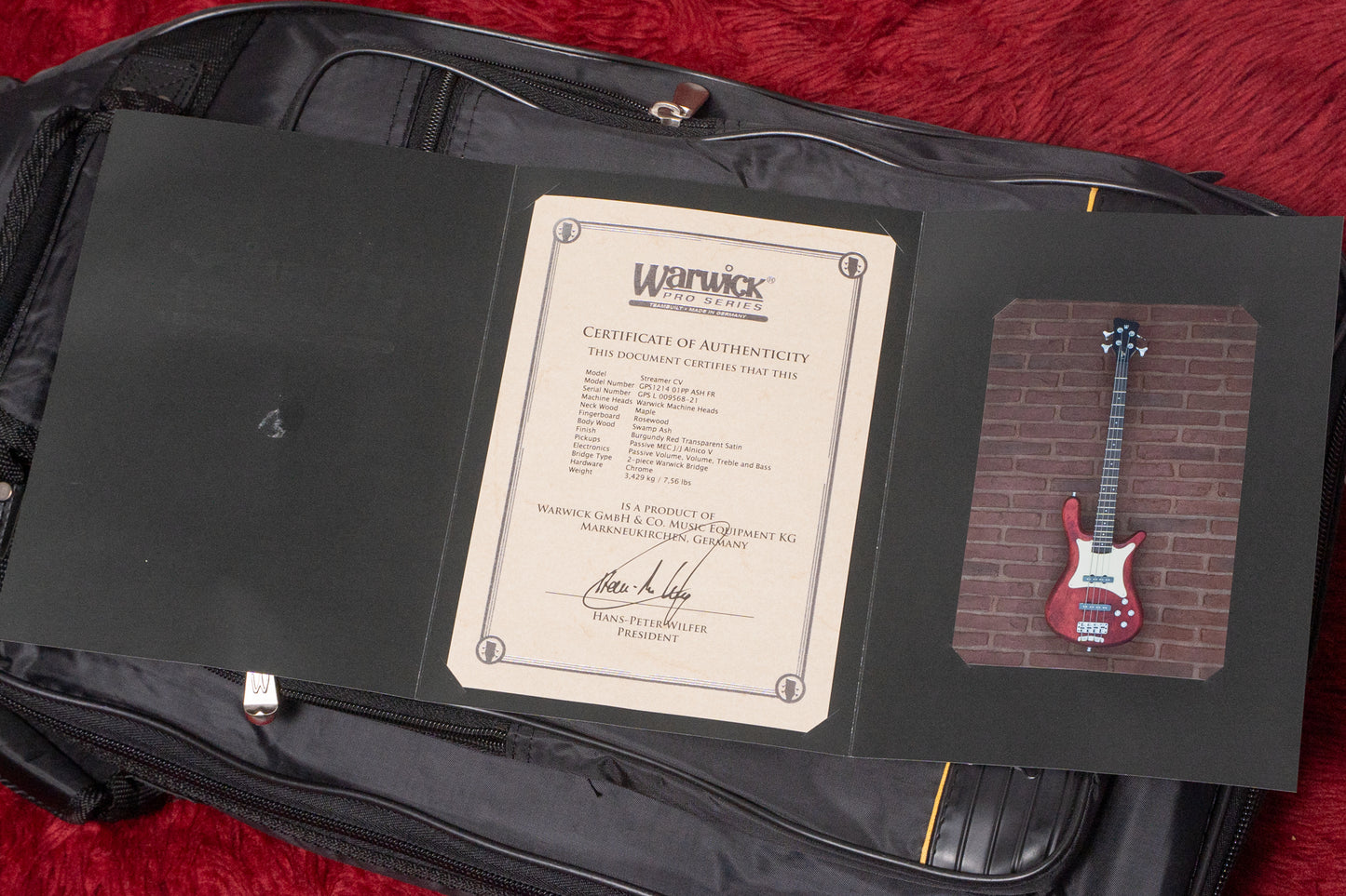 【used】Warwick / PS Streamer CV4 TS BR 2021 3.430kg #L009568-21【GIB Yokohama】