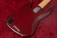 【used】Fender / American Deluxe Jazz Bass V Wine Transparent 2012 4.440kg #US12314741【GIB Yokohama】