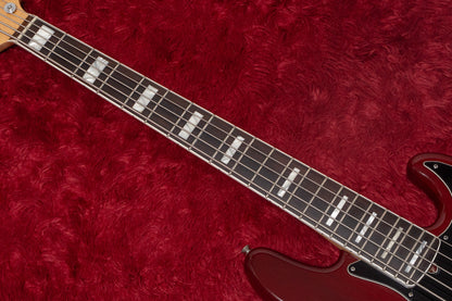 【used】Fender / American Deluxe Jazz Bass V Wine Transparent 2012 4.440kg #US12314741【GIB Yokohama】