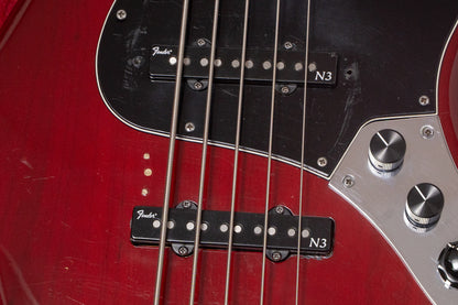 【used】Fender / American Deluxe Jazz Bass V Wine Transparent 2012 4.440kg #US12314741【GIB Yokohama】