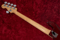 【used】Fender / American Deluxe Jazz Bass V Wine Transparent 2012 4.440kg #US12314741【GIB Yokohama】