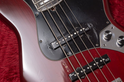 【used】Fender / American Deluxe Jazz Bass V Wine Transparent 2012 4.440kg #US12314741【GIB Yokohama】