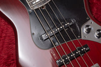 【used】Fender / American Deluxe Jazz Bass V Wine Transparent 2012 4.440kg #US12314741【GIB Yokohama】