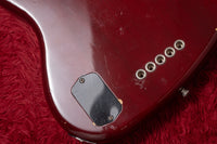 【used】Fender / American Deluxe Jazz Bass V Wine Transparent 2012 4.440kg #US12314741【GIB Yokohama】