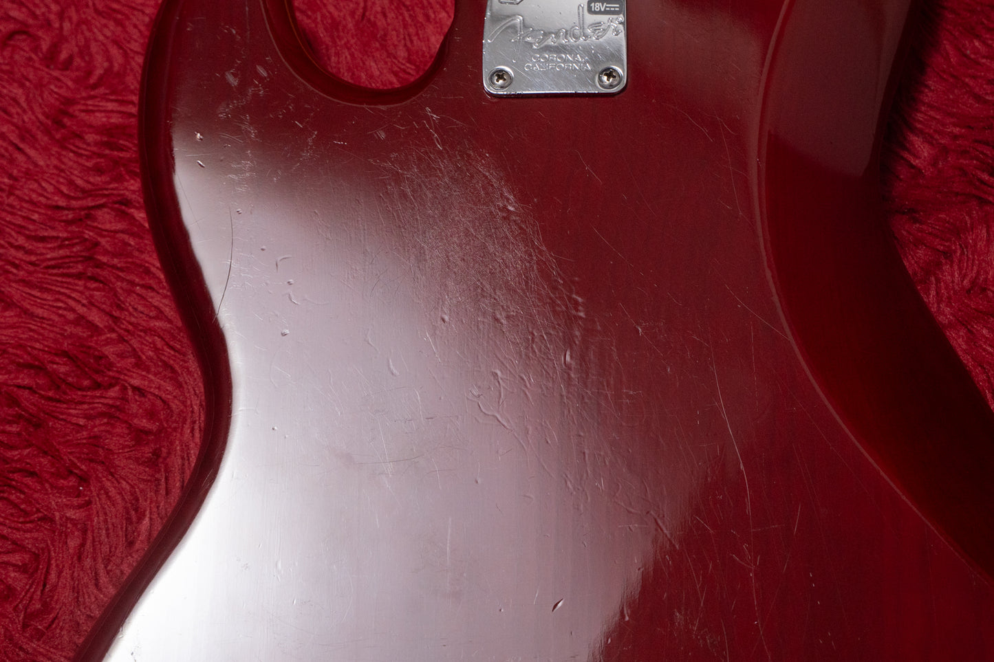 【used】Fender / American Deluxe Jazz Bass V Wine Transparent 2012 4.440kg #US12314741【GIB Yokohama】