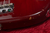 【used】Fender / American Deluxe Jazz Bass V Wine Transparent 2012 4.440kg #US12314741【GIB Yokohama】