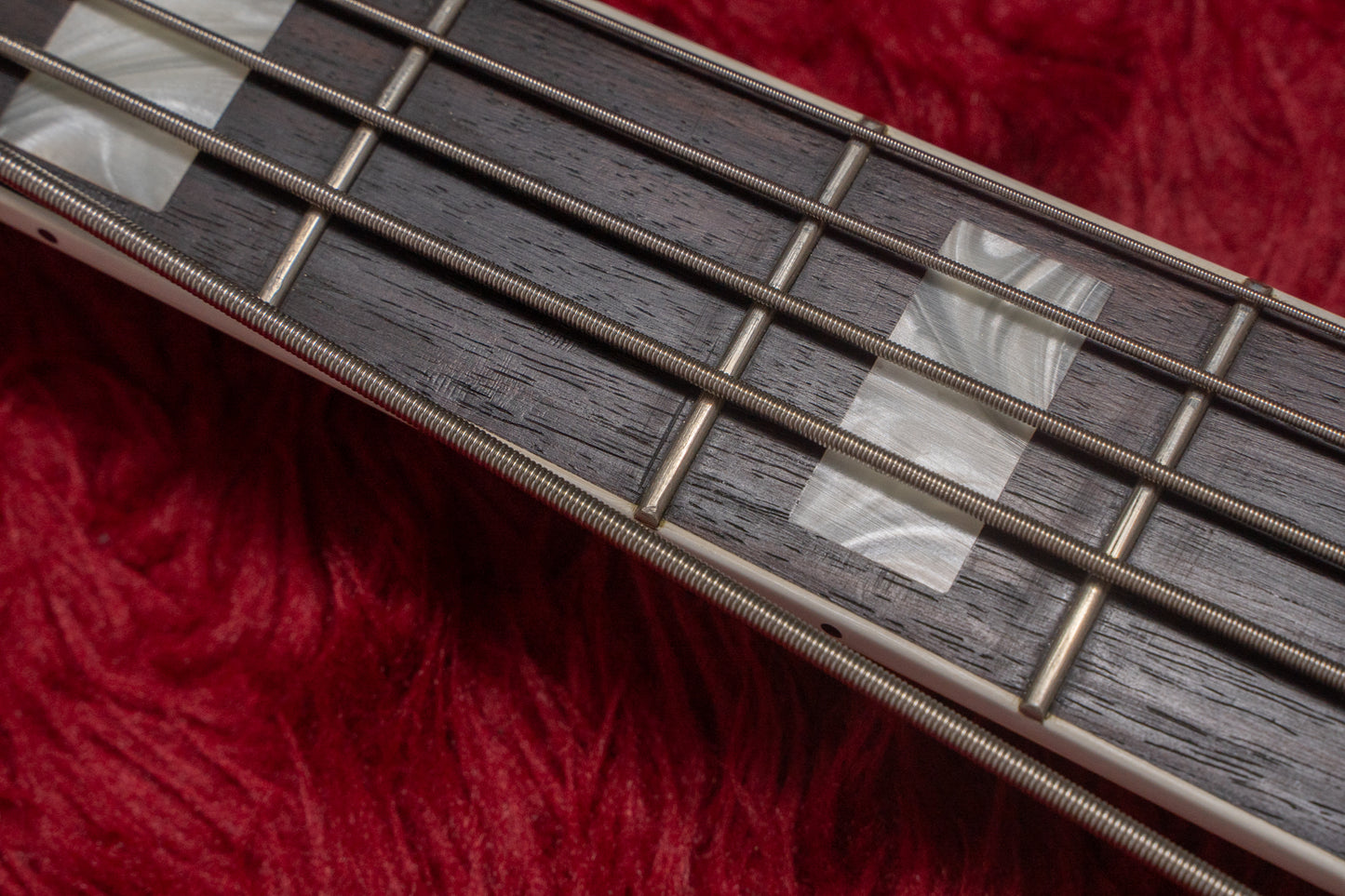 【used】Fender / American Deluxe Jazz Bass V Wine Transparent 2012 4.440kg #US12314741【GIB Yokohama】