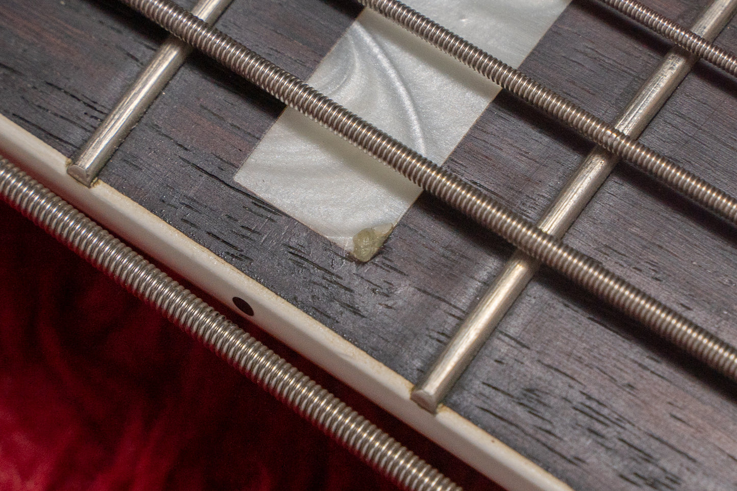 【used】Fender / American Deluxe Jazz Bass V Wine Transparent 2012 4.440kg #US12314741【GIB Yokohama】