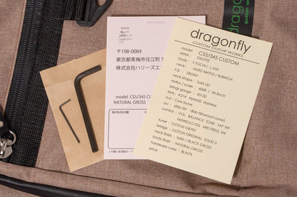 【new】dragonfly / CS5/345 CUSTOM F.TOCHI / L.ASH NATURAL GROSS Custom Slim Neck 4.040kg #25037SE【GIB Yokohama】