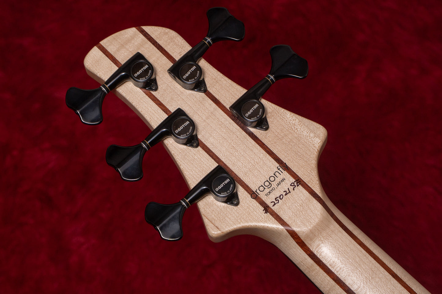 【new】dragonfly / CHB5/345 CUSTOM Q.MAPLE/A.MAHOGANY AMBER BURST 4.210kg #25021SE【GIB Yokohama】