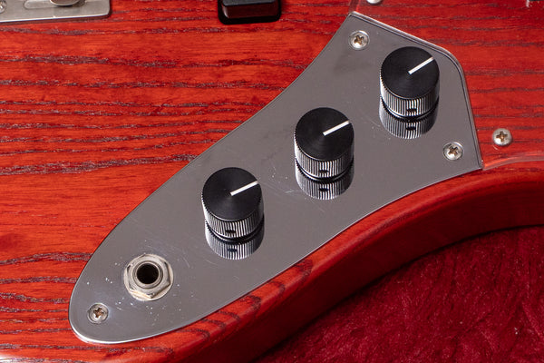 BACCHUS WL524DX-ASH RED/OIL 5弦ベース BACCHUS WL524DX-ASH RED/OIL 5弦ベース バッカスから24フレット