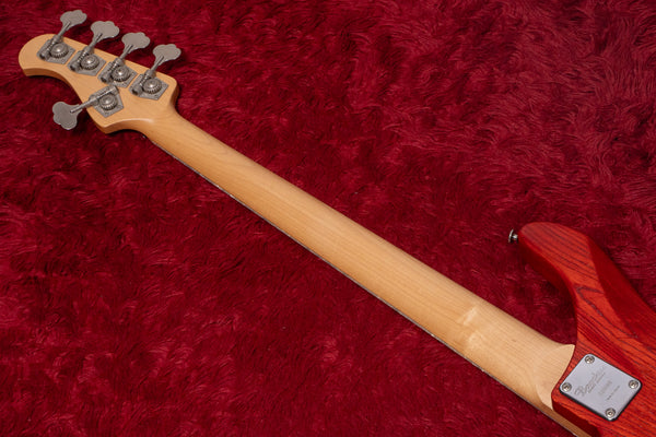 BACCHUS WL524DX-ASH RED/OIL 5弦ベース BACCHUS WL524DX-ASH RED/OIL 5弦ベース バッカスから24フレット