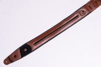 【new】ERGOSTRAPS / Padded Ying Yang Whisky brown / Black suede details 3"" YY301-br-bks regular【GIB Yokohama】