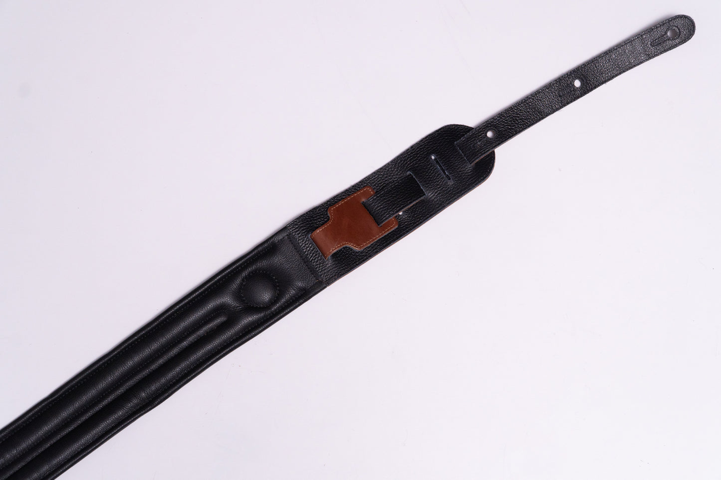 【new】ERGOSTRAPS / Padded Ying Yang Whisky brown / Black suede details 3"" YY301-br-bks regular【GIB Yokohama】