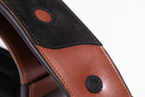 【new】ERGOSTRAPS / Padded Ying Yang Whisky brown / Black suede details 3"" YY301-br-bks regular【GIB Yokohama】