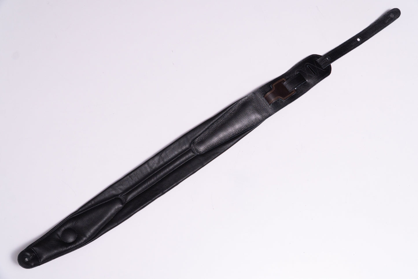 【new】ERGOSTRAPS / Padded River 4"" Black / Darkbrown details regular【GIB Yokohama】