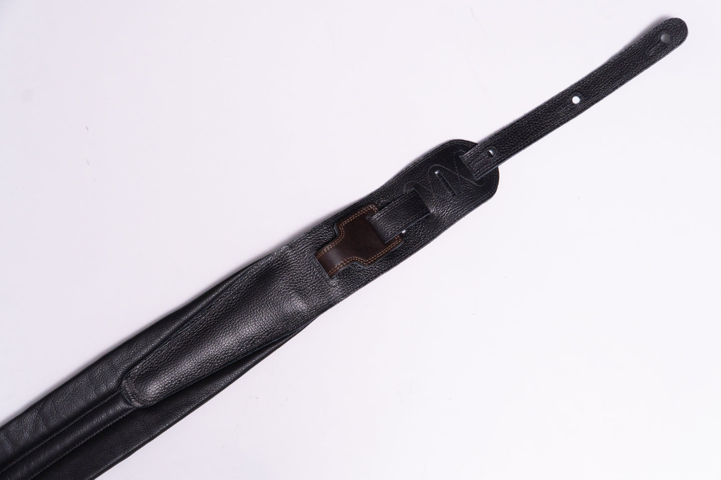 【new】ERGOSTRAPS / Padded River 4"" Black / Darkbrown details regular【GIB Yokohama】