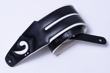【used】ROSIÉ / ROSIÉ Straps Limited Collection B&W Black with White Details 4.0inch【GIB Yokohama】