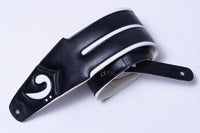 【used】ROSIÉ / ROSIÉ Straps Limited Collection B&W Black with White Details 4.0inch【GIB Yokohama】