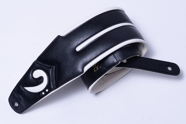 【used】ROSIÉ / ROSIÉ Straps Limited Collection B&W Black with White Details 4.0inch【GIB Yokohama】