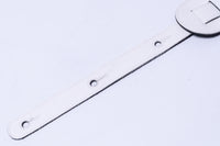 【used】ROSIÉ / ROSIÉ Straps Limited Collection B&W Black with White Details 4.0inch【GIB Yokohama】