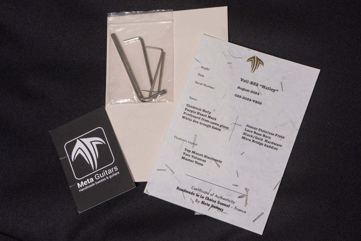 【used】Meta Guitars / Veil-B5 S ”Halley” 2024 3.310kg #029-2024-VB5S【Consignment 】【GIB Yokohama】