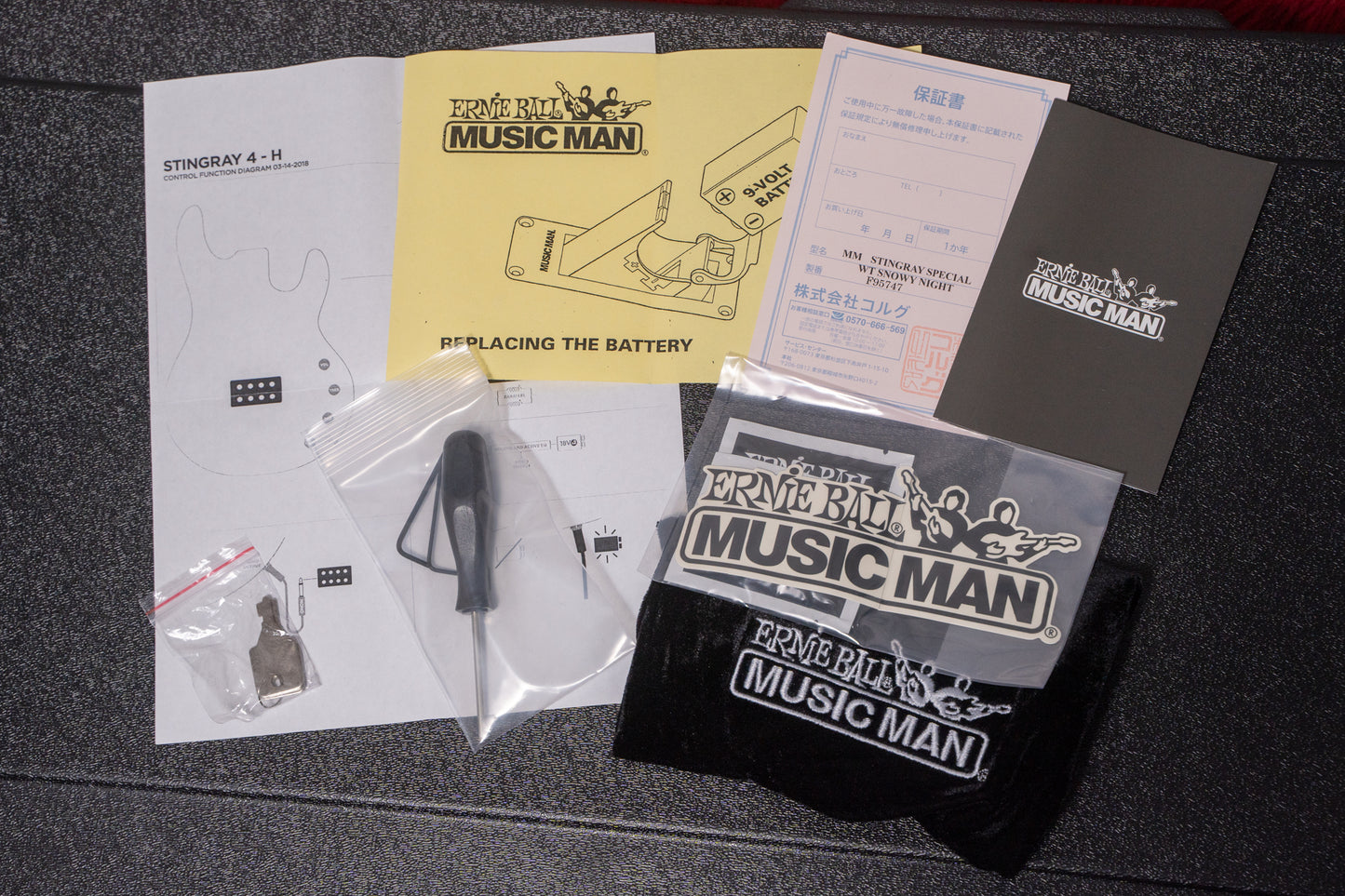 【used】Ernie Ball Music Man / StingRay Special WT Snowy Night 2022 4.085kg #F95747【GIB Yokohama】