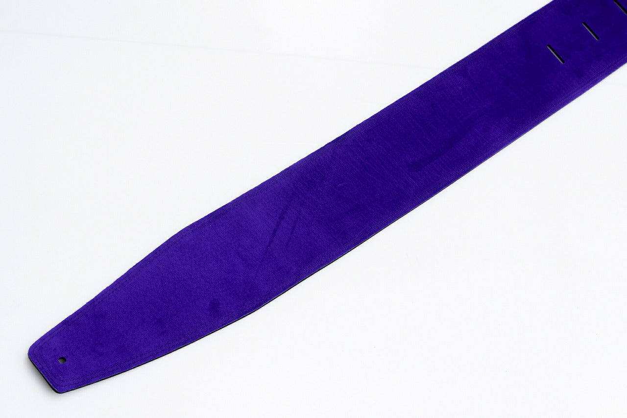 【new】Moody Straps / 4.0 Inch Black/Blue Suede Standard Tail 【GIB Yokohama】