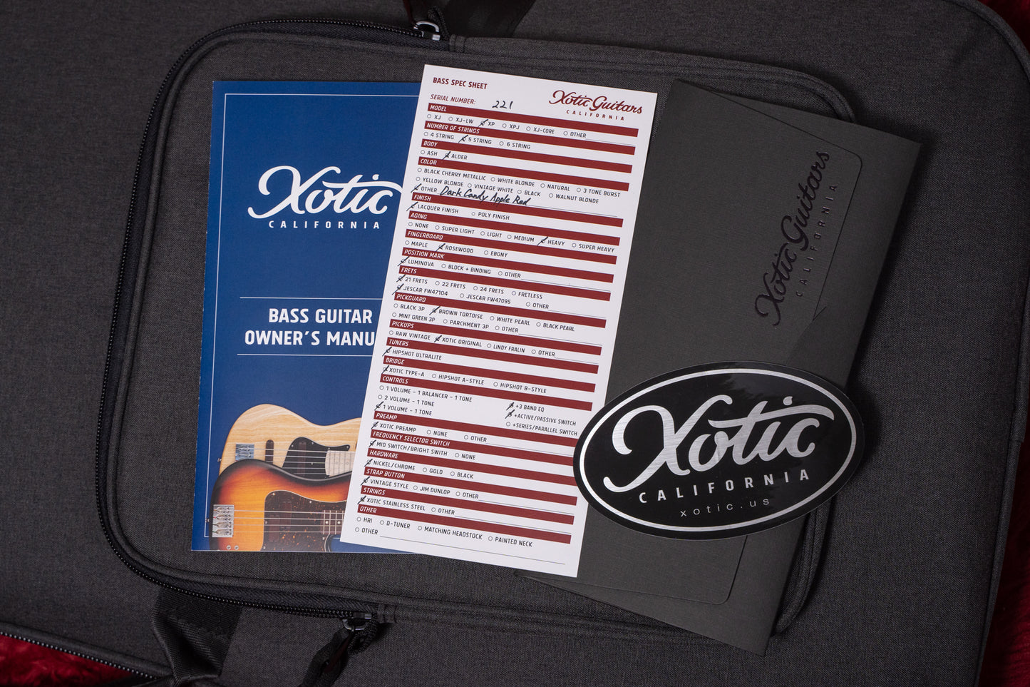 【used】Xotic / XP-1T 5st D.CAR heavy aged 4.270kg #P-0221【GIB Yokohama】