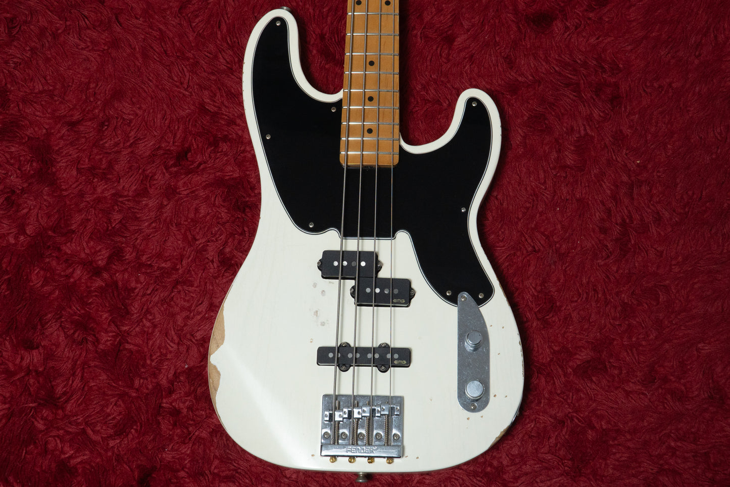 【used】Fender / Mike Dirnt Road Worn Precision Bass White Blonde PJ mod. 2019 4.880kg #MX18145449【GIB Yokohama】