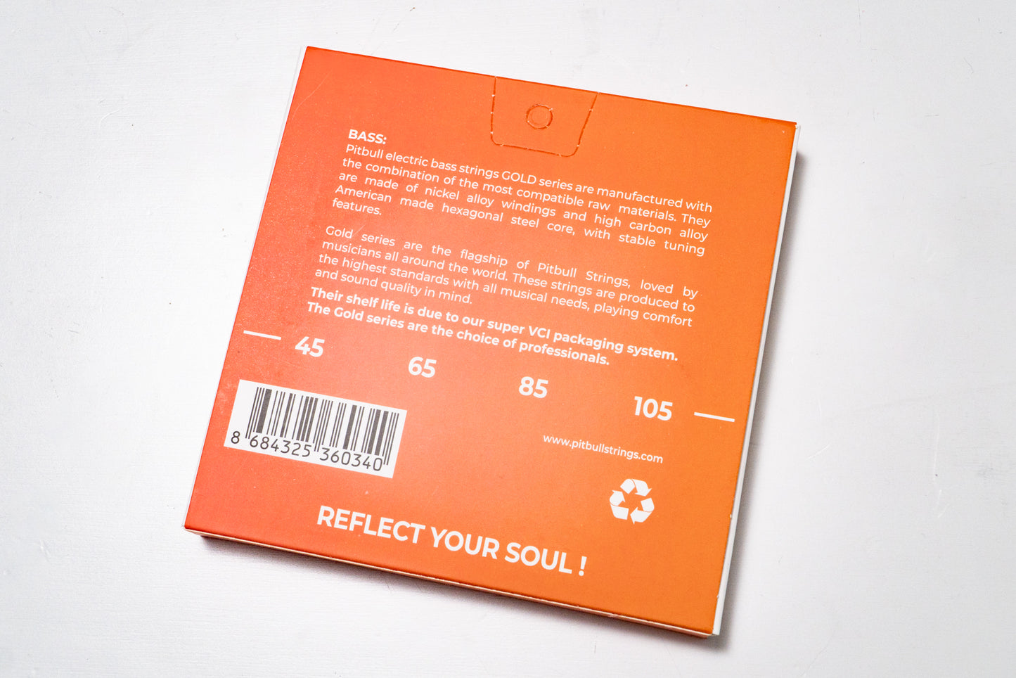 【new】Pitbull Strings / GEB4CL 4strings E.Bass Custom Light 45-105【GIB Yokohama】