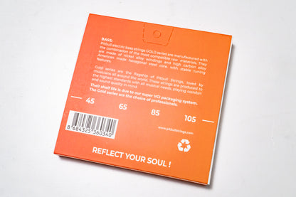 【new】Pitbull Strings / GEB4CL 4strings E.Bass Custom Light 45-105【GIB Yokohama】