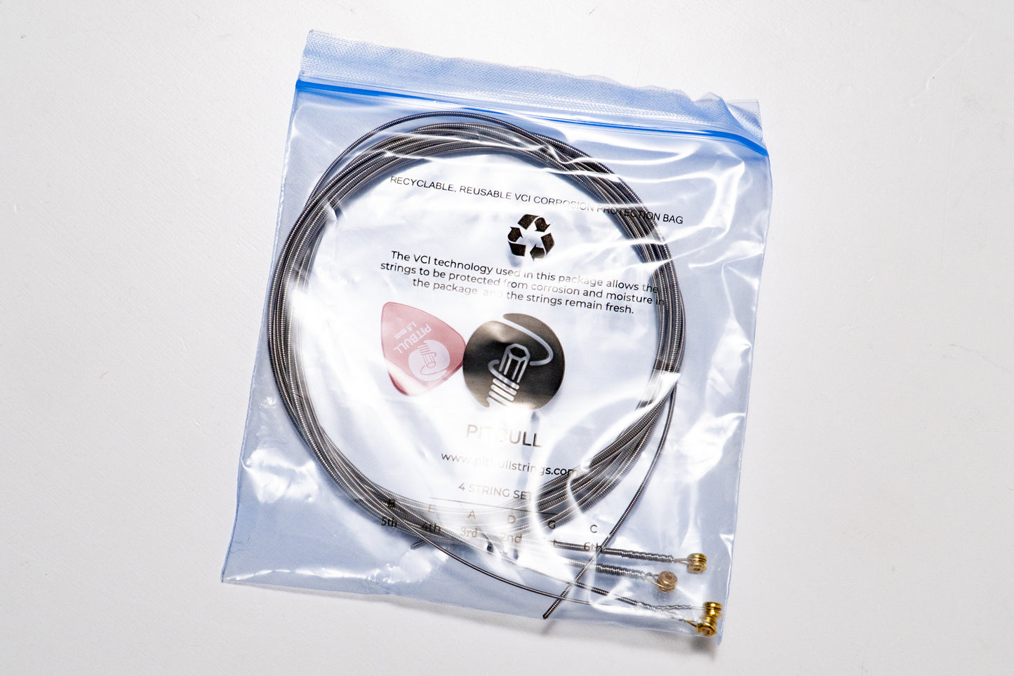 【new】Pitbull Strings / GEB4CL 4strings E.Bass Custom Light 45-105【GIB Yokohama】