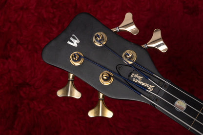 【used】Warwick / Custom Shop Streamer Stage II 4st FL Ocean Blue BLK Refinish 2004 4.240kg #G108284-04【GIB Yokohama】