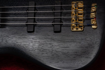 【used】Warwick / Custom Shop Streamer Stage II 4st FL Ocean Blue BLK Refinish 2004 4.240kg #G108284-04【GIB Yokohama】