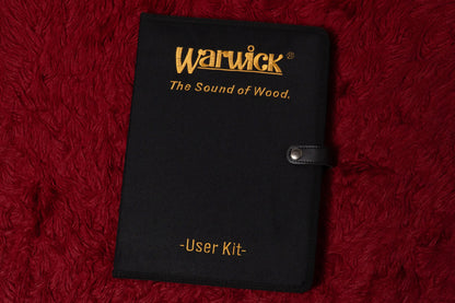 【used】Warwick / Custom Shop Streamer Stage II 4st FL Ocean Blue BLK Refinish 2004 4.240kg #G108284-04【GIB Yokohama】