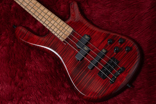 【used】Warwick / Custom Shop Streamer Stage I, 4string Burgundy Red Stain 2012 3.930kg #L159048-12【GIB Yokohama】