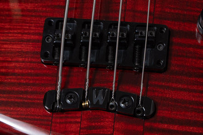 【used】Warwick / Custom Shop Streamer Stage I, 4string Burgundy Red Stain 2012 3.930kg #L159048-12【GIB Yokohama】