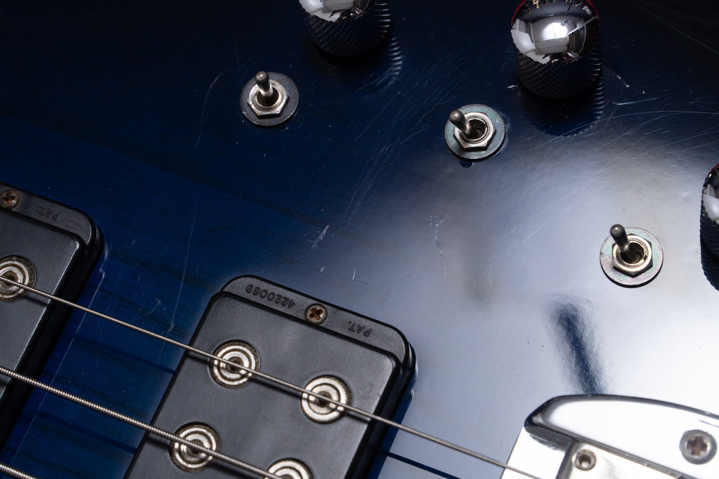 【used】G&L / L-2000 Tribute Blue Burst 4.265kg #100904019【GIB Yokohama】