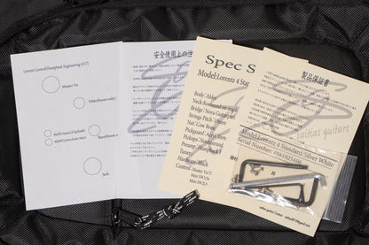 【new】saitias guitars / Lorentz 4 Standard Silver White 2.840kg #881025106【GIB横浜】