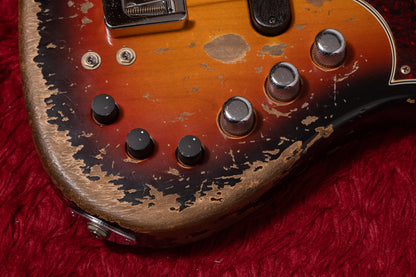 【new】Xotic / XJ-1T 5st 3Tone Burst S.H-Aged/Alder/R/B-Style Alum 4.145kg #3425【GIB Yokohama】